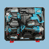 SET DE 4 HERRAMIENTAS ELETRICAS 21V